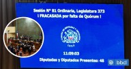 Esta es la lista de los diputados que alcanzaron a firmar asistencia en bochornosa y fracasada sesión