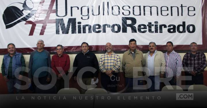 Asociación de Mineros Retirados elige en unidad a mesa directiva