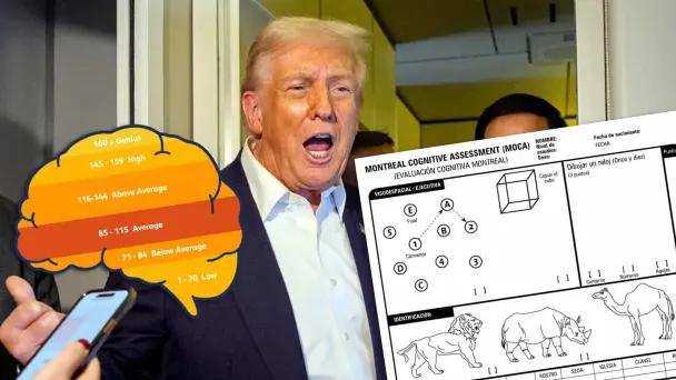 Trump confunde prueba para detectar demencia con test de IQ