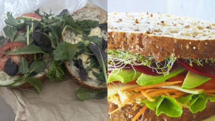 Aussies left divided over ridiculous price of salad sandwich from Sydney café