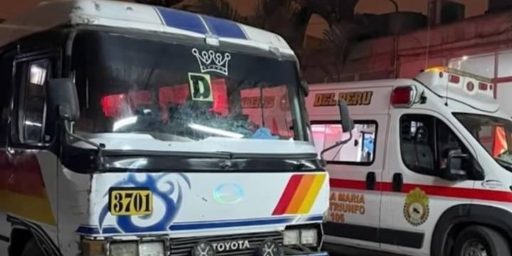 Ataque armado en San Juan de Miraflores: balean a chofer de la línea D luego que se levantó el paro de transportistas