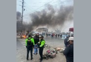 Manifestantes en SJL obligan a bajar pasajeros y generan caos en las vías