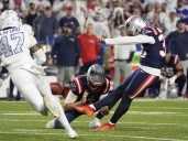 Borregales le dio la victoria a los Patriotas en la NFL