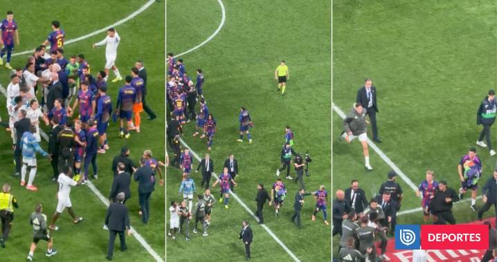 Escándalo en clásico español: Vinicius encaró a Lamine por hablar de más y Yamal lo ’invitó’ a pelear