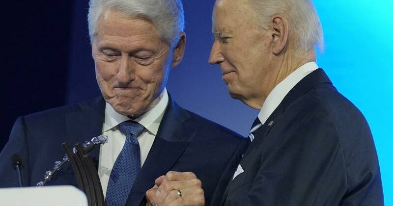 Biden and Clinton praise Trump for role in Gaza