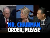 AG Bondi, Sen. Padilla Get Into Shouting Match At Hearing; Chairman Intervenes
