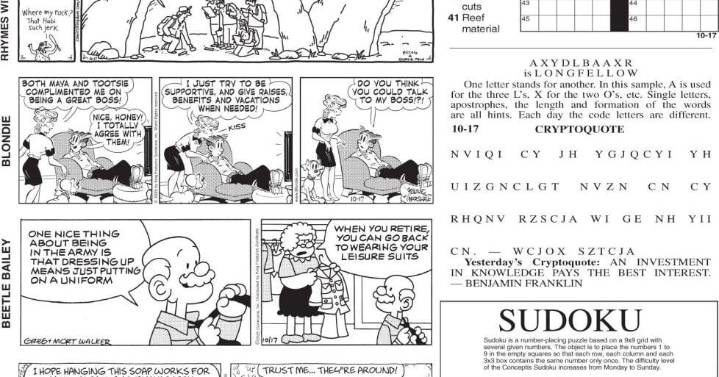 Comics Oct. 17