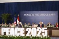 Trump proclamó “el fin de la guerra en Gaza” durante ceremonia de paz