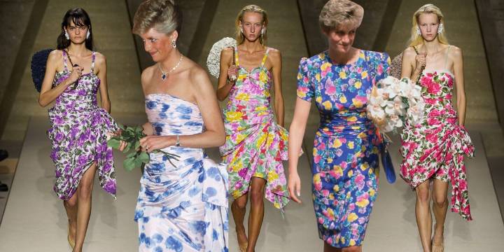 Los vestidos de flores de Lady Di en los años 80 vuelven a estar de moda gracias a Chloé