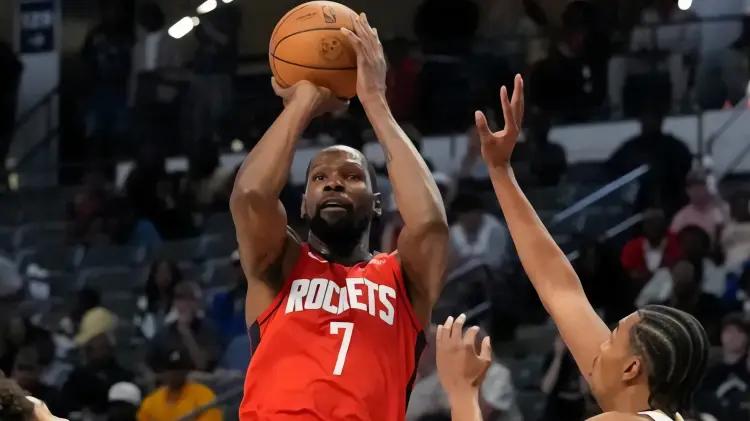 Kevin Durant firma extensión millonaria con Rockets hasta 2028