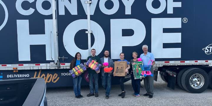 Convoy of Hope receives large toy donation in surprising discovery