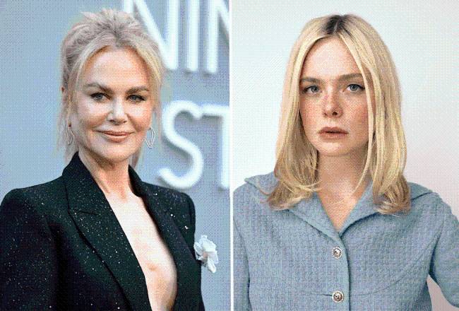 Nicole Kidman Elle Fanning Cast in 'Discretion' Paramount Plus