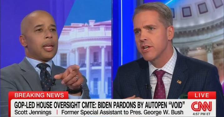 ‘You Are Missing the Point!’ Scott Jennings Battles CNN Panel Over Biden Autopen