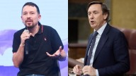 Enganchón entre Pablo Iglesias y Rafael Hernando: "matón de barrio" o "chulo asqueroso"