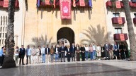 Silencio en Elche por las víctimas de la dana de Valencia