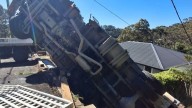 'You can't park there mate': Dramatic vision emerges after truck flip causes power outages in Sydney’s south