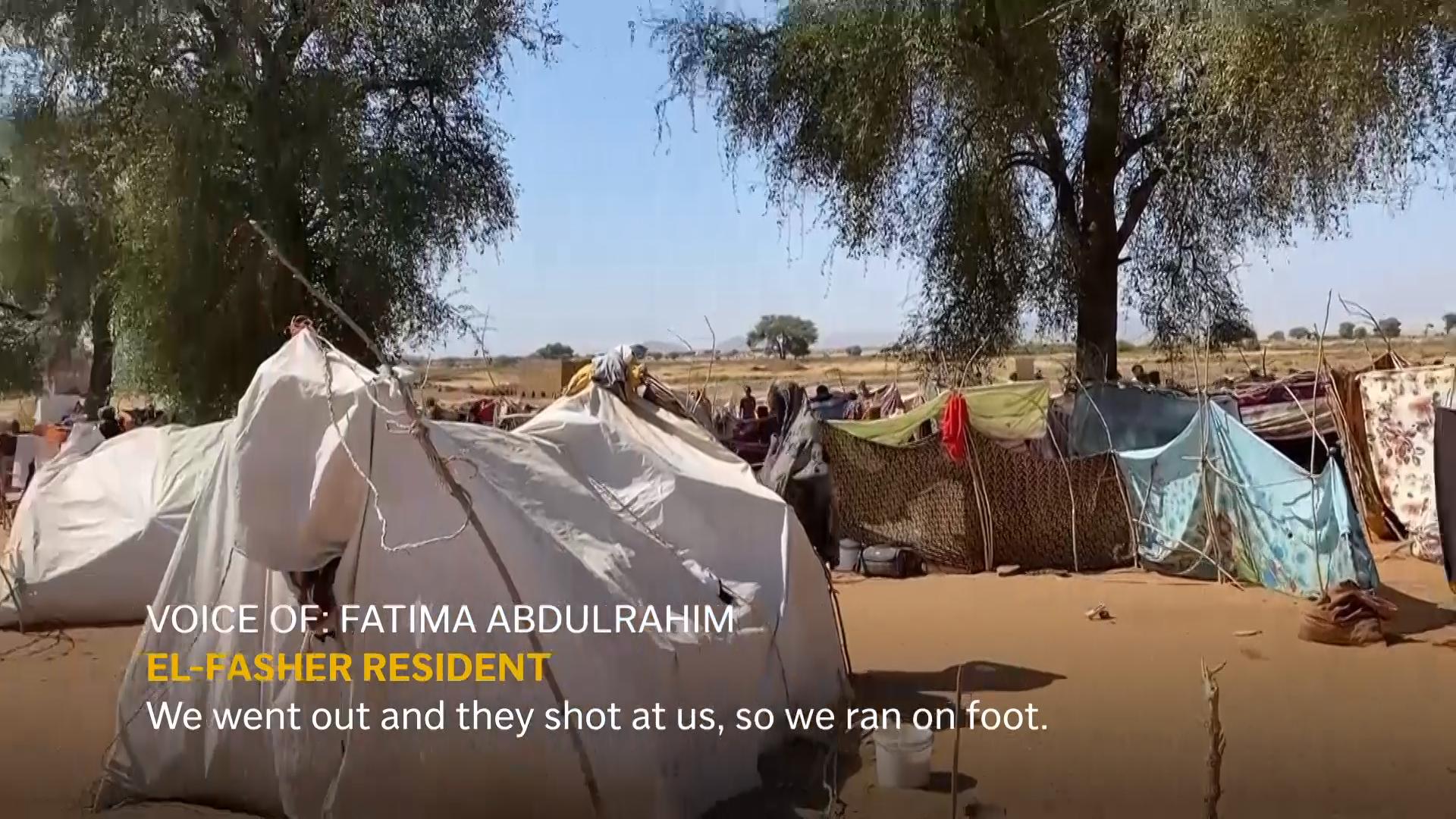 Grandmother tells of escape with grandchildren from violence