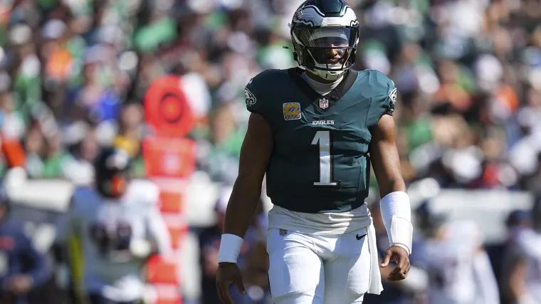 Eagles' Jalen Hurts explains why he ran to end zone on Hail Mary play vs. Broncos