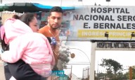 Pacientes en el Hospital Sergio Bernales se ven afectados por el paro de transportes