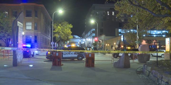 Developing: Large police presence seen in downtown Sioux Falls