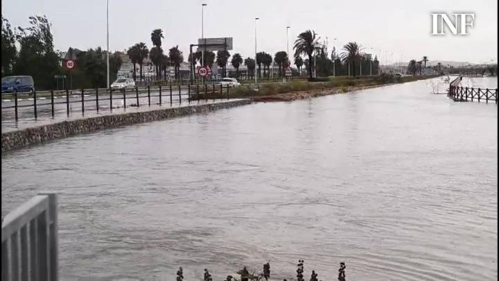 Última hora de la dana Alice en Alicante: Aemet decreta la alerta naranja en el litoral norte y amarilla en el resto