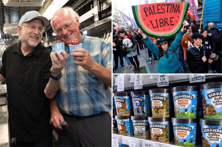 Ben & Jerry's co-founder to launch Palestine-themed ice cream on his own after Unilever vetoed idea