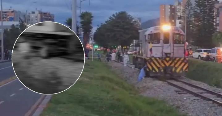 Ciclista perdió la vida tras ser arrollado por el Tren de la Sabana en el norte de Bogotá