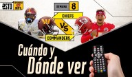 Washington Commanders vs. Kansas City Chiefs: ¿Dónde ver y a qué hora es el juego?