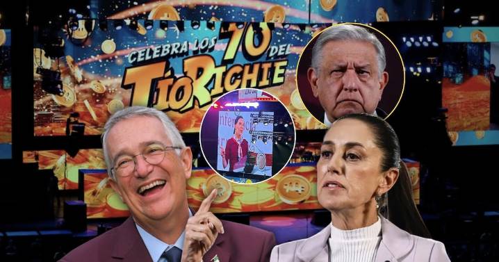 Ricardo Salinas Pliego se burla de Sheinbaum y AMLO y estalla por su deuda con el SAT durante su festejo de cumpleaños 70: “Yo no debo pagar”