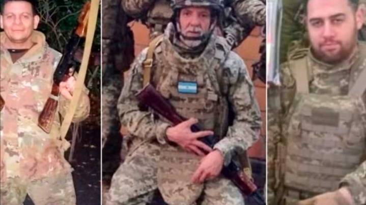 Murieron tres argentinos que luchaban como voluntarios en Ucrania en combate contra el ejército ruso al intentar recuperar una zona ocupada