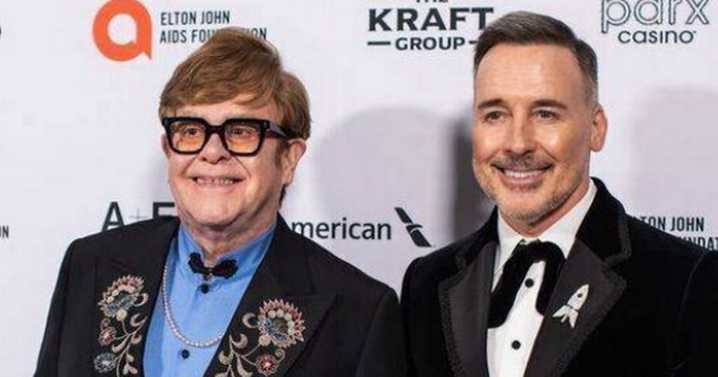 Elton John issues emotional statement with husband David Furnish as fans send support