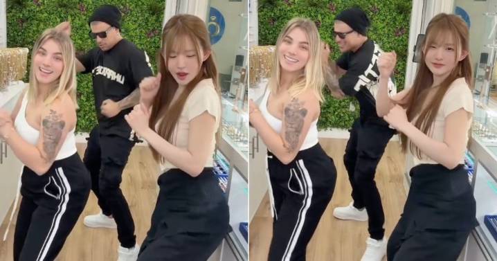 ¡Una surcoreana repartera! Bibi, la popular influencer, se atreve con el reparto cubano junto Ultrack y Claudia Artiles