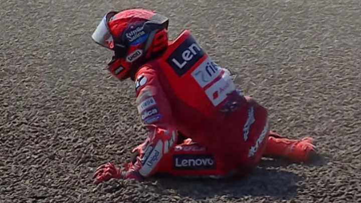 Márquez evita el quirófano... pero dos carreras KO