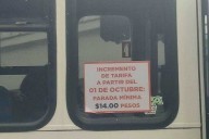 Transportistas del Valle de Toluca amenazan con subir pasaje a $14