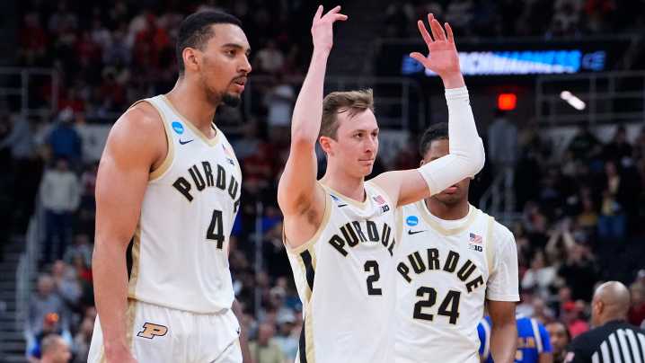Purdue leads preseason men's basketball poll ahead of Houston, Florida
