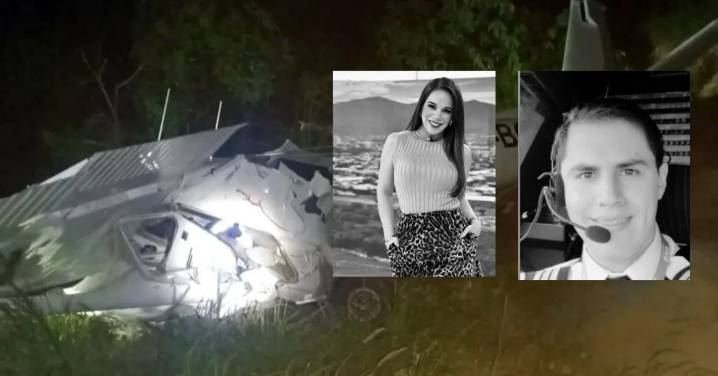 Autopsia revela que piloto consumió alcohol y marihuana antes del accidente que cobró la vida de la periodista Débora Estrella