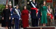 El desfile por el Día de la Fiesta Nacional, en imágenes