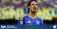 Una vez más, Cavani fuera de la lista de concentrados en Boca para el duelo ante Barracas Central