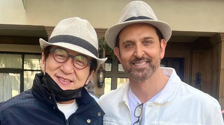 Hrithik to Jackie Chan in witty post: My broken bones look up to your broken bones