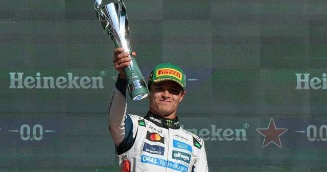 Lando Norris snaps losing streak with Formula One victory in Mexico City