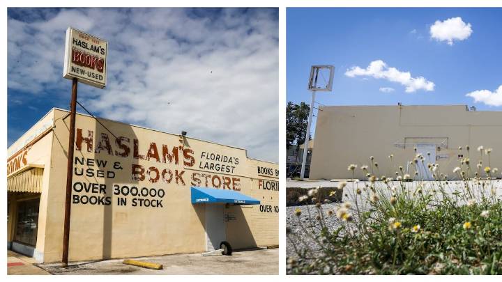 At Haslam’s Book Store in St. Petersburg, is this finally goodbye?