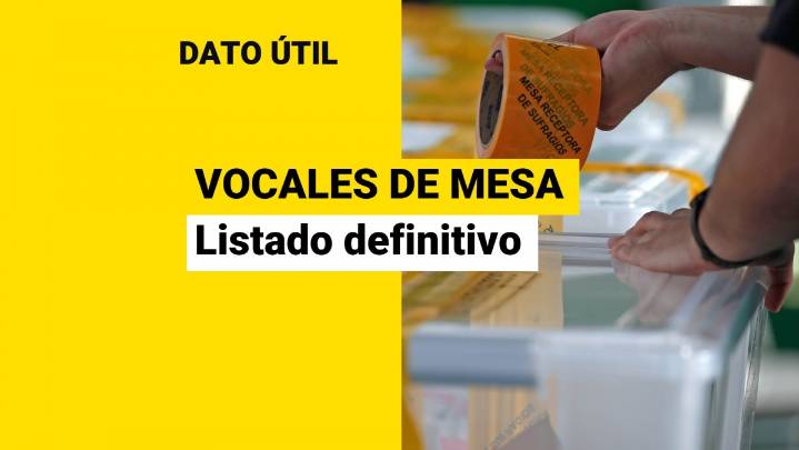 Vocales de mesa: Así podrás revisar el listado definitivo para las elecciones del 16 de noviembre