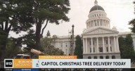 California capitol Christmas tree set to be delivered Wednesday