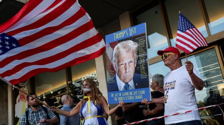 “Gracias señor presidente”: los israelíes se rinden ante Trump por el acuerdo para alcanzar la paz en Gaza
