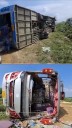 Assam: Night Bus Overturns in Boko’s Bandapara, Several Passengers Injured