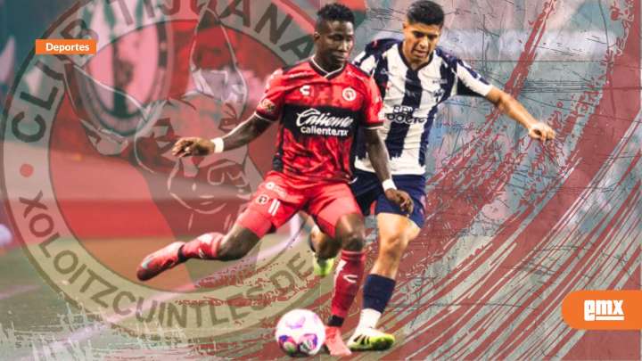 Xolos y Rayados empatan a dos goles en el Estadio Caliente