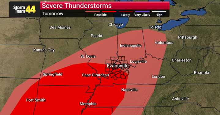 Severe Thunderstorm Threat Saturday