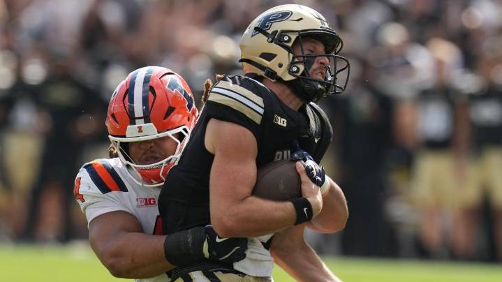 Altmyer throws for career-high 390 yards and No. 22 Illinois beats Purdue 43