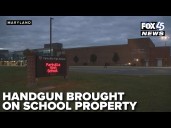 Baltimore County Police arrest 16-year-old at Parkville High for handgun violation