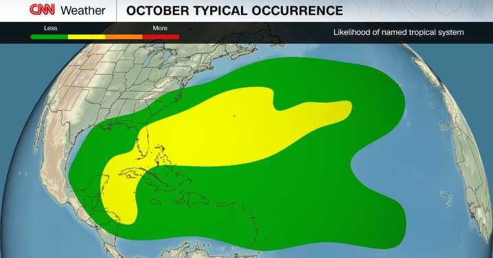 A new tropical storm could form in the Atlantic this week as hurricane season shows no signs of stopping
